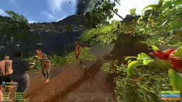 reacting to volcano event