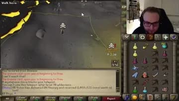Mission totem on pile. Purp sneaks it