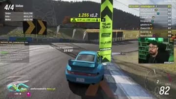 lud cruzando a linha de chegada