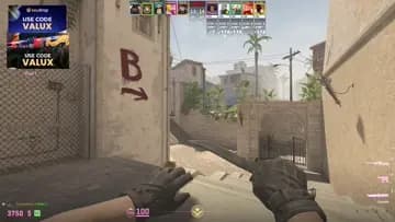 peeking