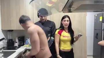 jaryel, la cocina, dani y mafu