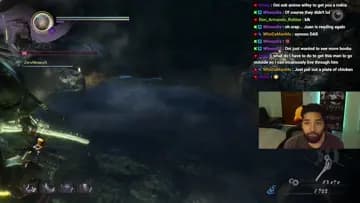 Juan hitting the SUS emote