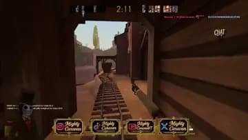 triple en el punto + soldier en pleno rocket jump