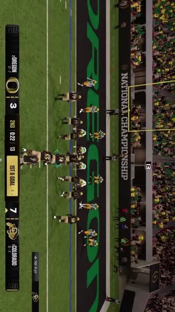 National Championship | QB sneak