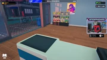 Sebas mira con indignación al cliente