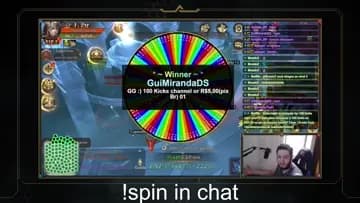 !treta S2 / !spin to compete for 100 kic | Clip