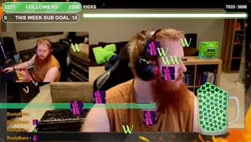 rustys end stream reaction