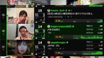 配信中のち〇ぽを見つける野田