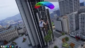 Parachute pursuit