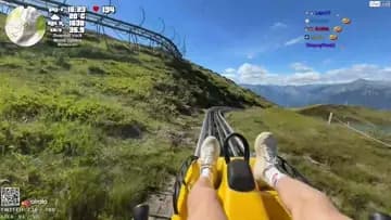 MAX SPEEED down mnt