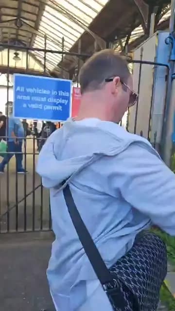 🚨 Things Got Tense Outside Brighton Station!
