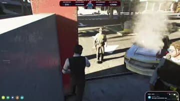 cops after chatty