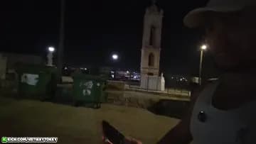 Tatted random presses HS as he steps out in Napa