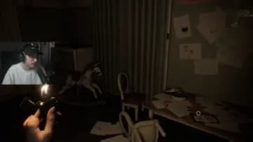 Scared by a lamp