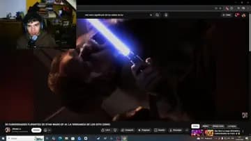 un dato de la escena de starwars 3
