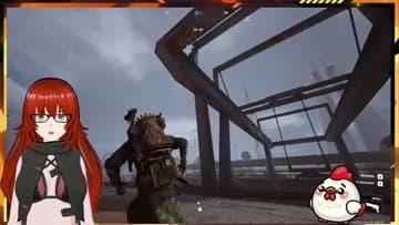 Her teammate pushed her off