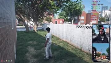 fully getting caught on live