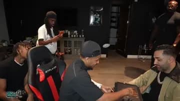 DDG received his custom iced out Key to the City