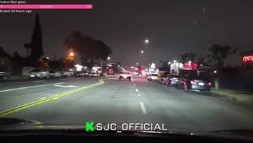 CHASE CHAOS - NEW CAR PASSING IN FRONT