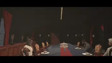 Mr White walks in