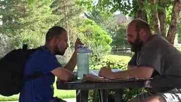 Dude eats his own SHIT. WTF