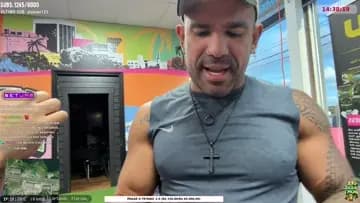 shevi colou os dentes dele ao vivo