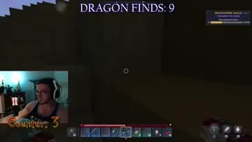 10 sleepy dragons.