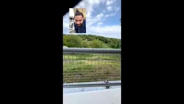 Drew touches some grass lol