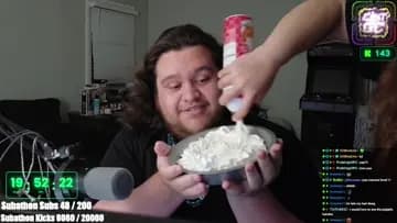 the pie to the face