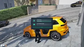 Monkee steals car that needed to be impounded