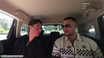 Jay invites HS to lick his back