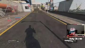he's floating rn !!