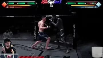 Nick Diaz - Fake Side Kick to Spin Kick KO!