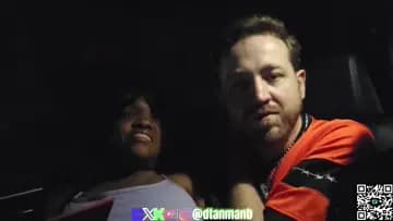 Suzie and DTan cab ride
