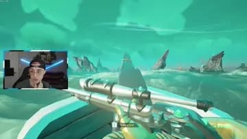 Crazy snipe on ladder