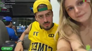 Jon com gringa