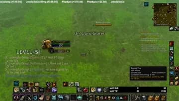 Rip lvl 51 by Bloodpetal Trapper and Sleeping