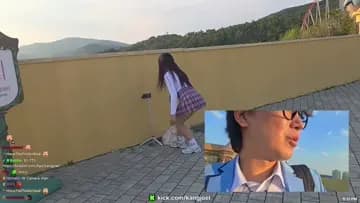 Korean porn producer see girl witout pant