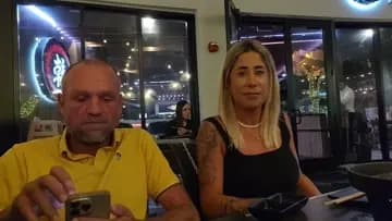 Briana Jade on the boat to expose AC7!
