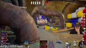 Ham with the goated hiding spot
