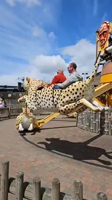 This Ride Was Faster Than We Expected 😂🚂