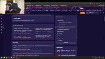 react narração