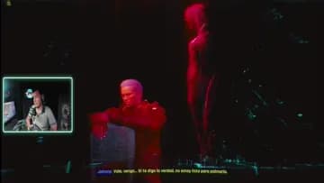 Jhonny en el cuerpo de V