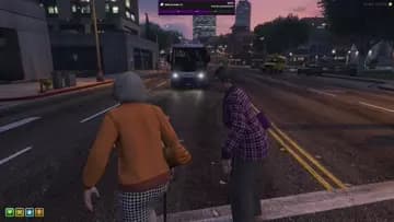 me quedo el autobus