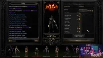 Hardcore D2R Trap Assassin level 89 Rank 76 Dead