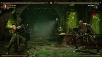 Mortal Kombat: Baraka vs Reptile