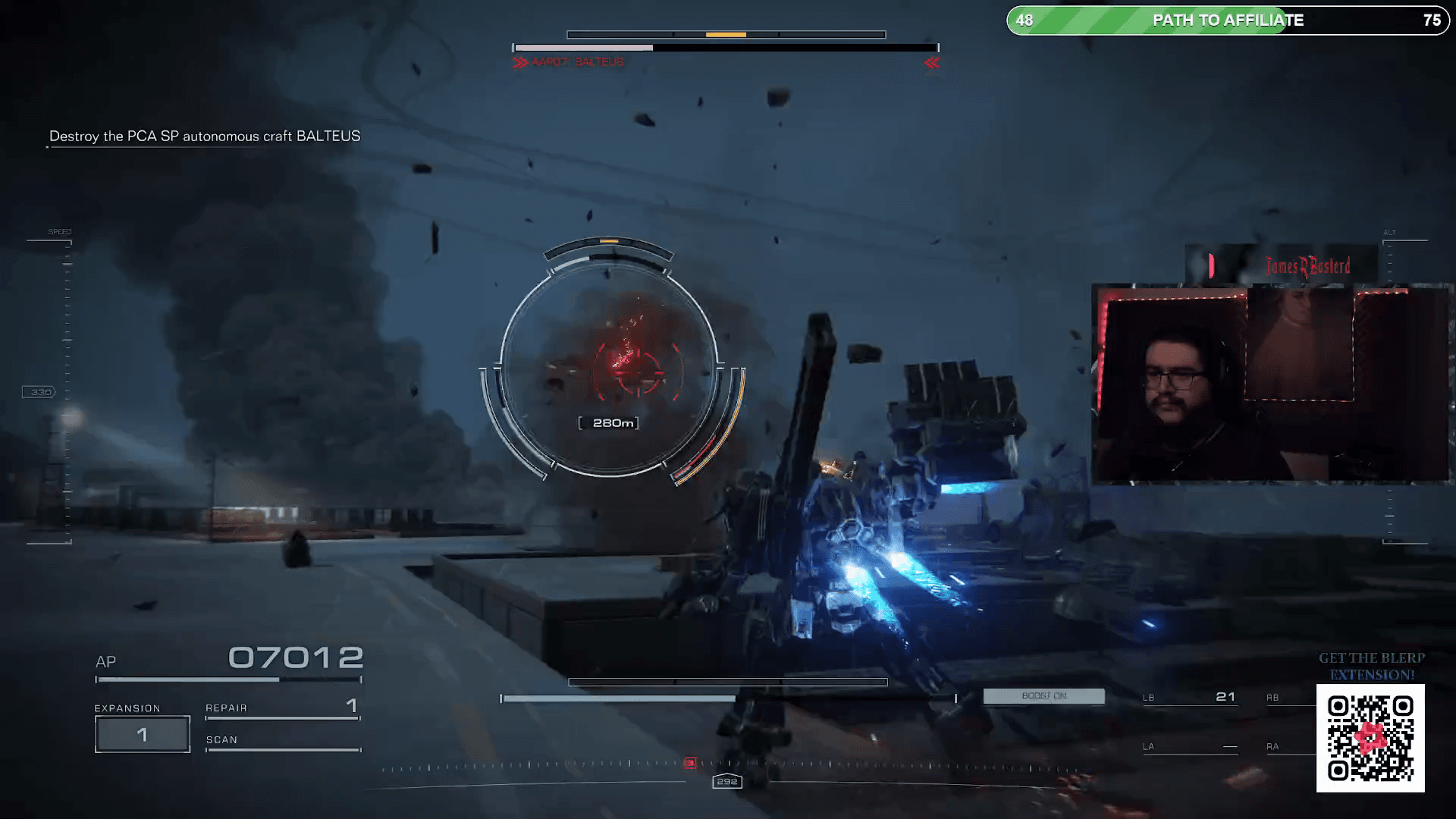 Beating the most insane boss ever - BALTEUS