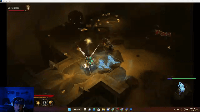 When you are about to die sometimes you just run